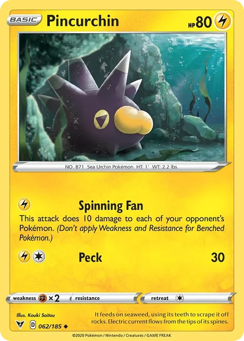 062/185 from Vivid Voltage Uncommon Pokemon Card