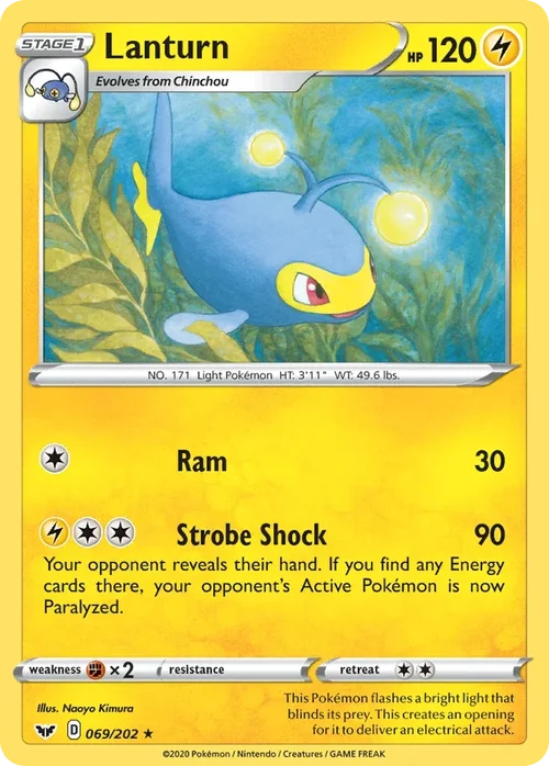 069/202 from Sword & Shield Rare Pokemon Card