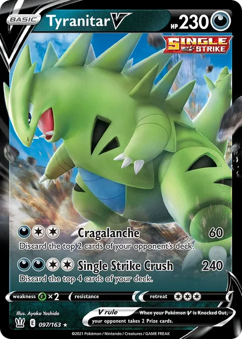 097/163 from Battle Styles Ultra Rare Pokemon Card