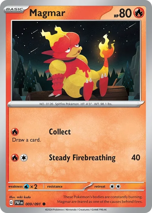 009/091 from Paldean Fates Common Pokemon Card