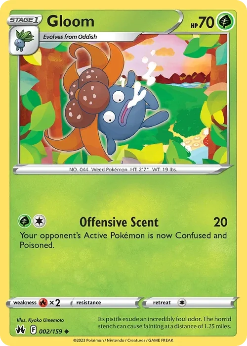 002/159 from Crown Zenith Uncommon Pokemon Card