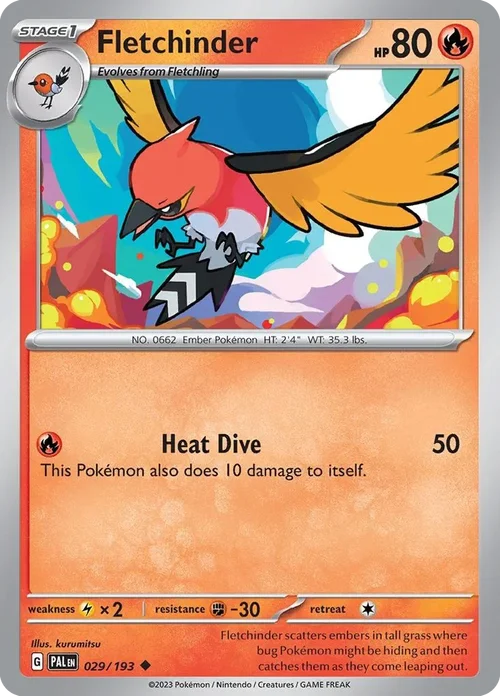 029/193 from Paldea Evolved Uncommon Pokemon Card