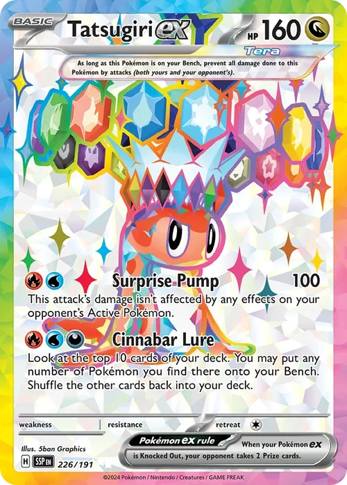 226/191 from Surging Sparks Card List Ultra Rare Pokemon Card