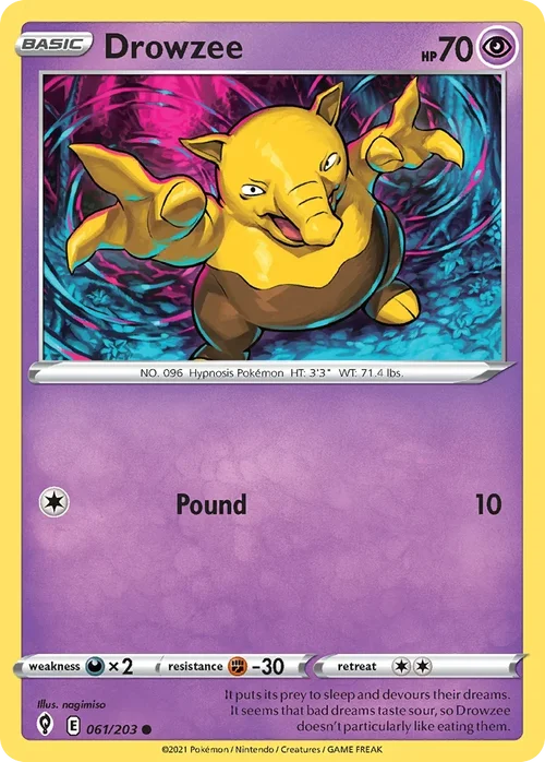 061/203 from Evolving Skies Common Pokemon Card
