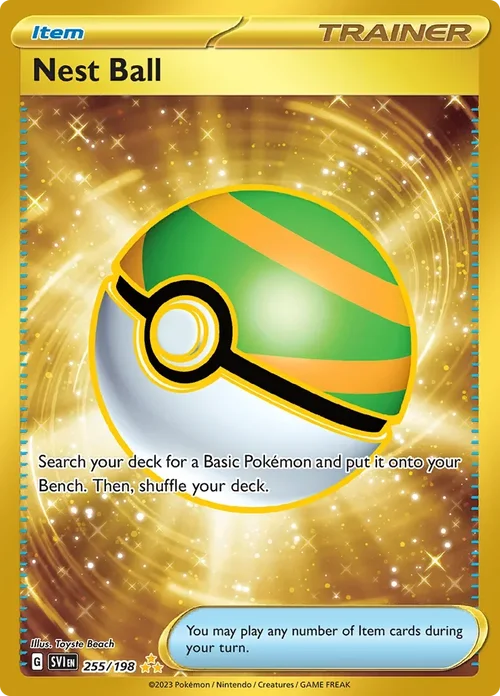 255/198 from Scarlet & Violet Hyper Rare Pokemon Card