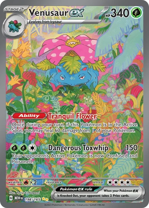 198/165 from 151 Special Illustration Rare Pokemon Card