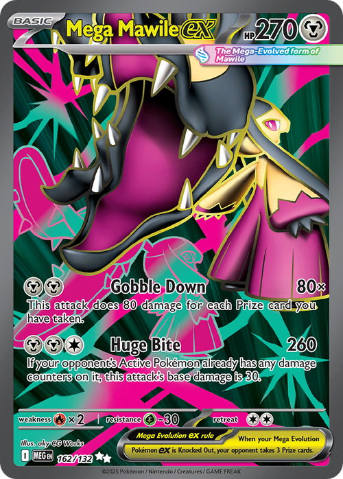 162/132 from Mega Evolution ultra-rare