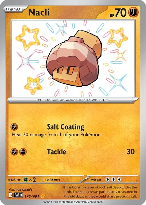 176/091 from Paldean Fates Shiny Rare Pokemon Card