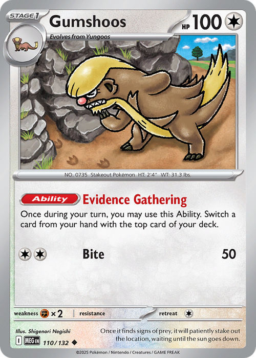 110/132 from Mega Evolution Uncommon