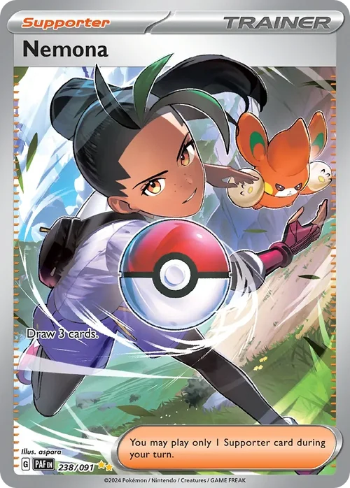 238/091 from Paldean Fates Special Illustration Rare Pokemon Card