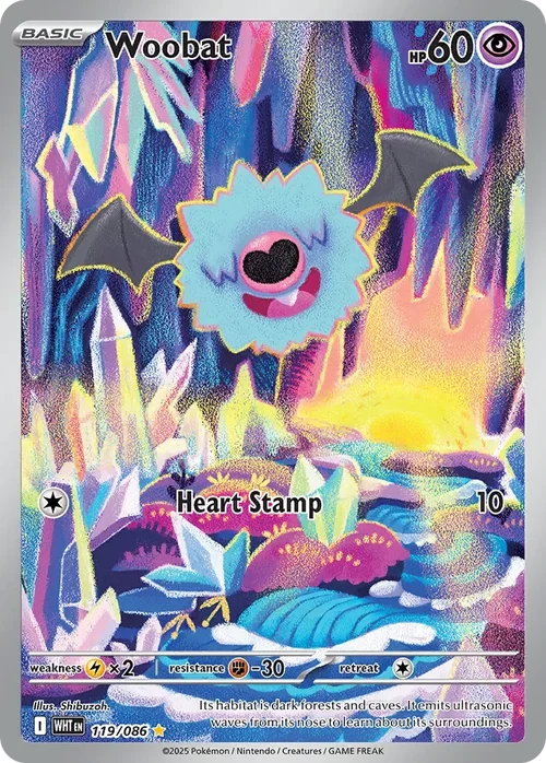 119/086 from White Flare Illustration Rare Pokemon Card