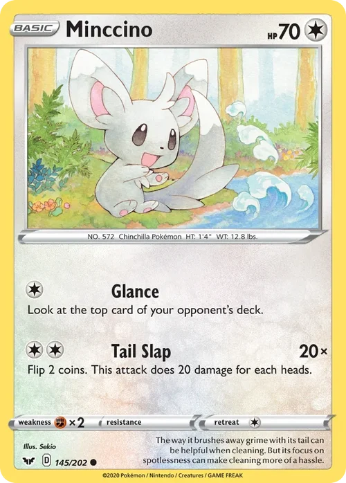 145/202 from Sword & Shield Common Pokemon Card