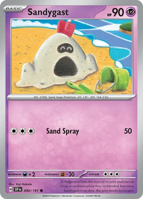 090/191 from Surging Sparks Card List Common Pokemon Card