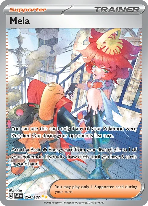 254/182 from Paradox Rift Special Illustration Rare Pokemon Card