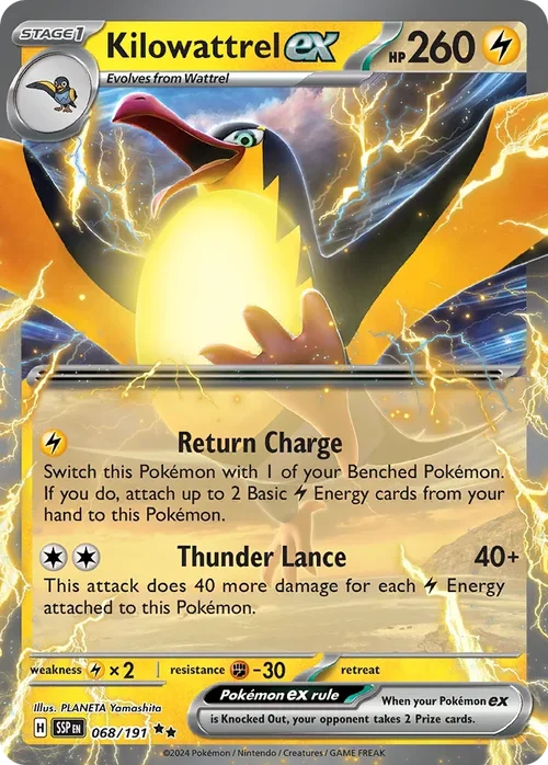 068/191 from Surging Sparks Card List Double Rare Pokemon Card