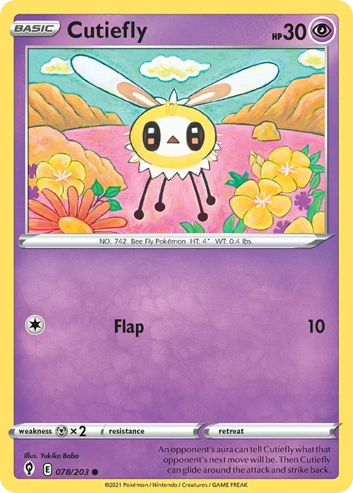 078/203 from Evolving Skies Common Pokemon Card