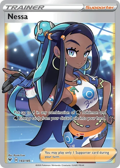 183/185 from Vivid Voltage Full Art Trainer Card