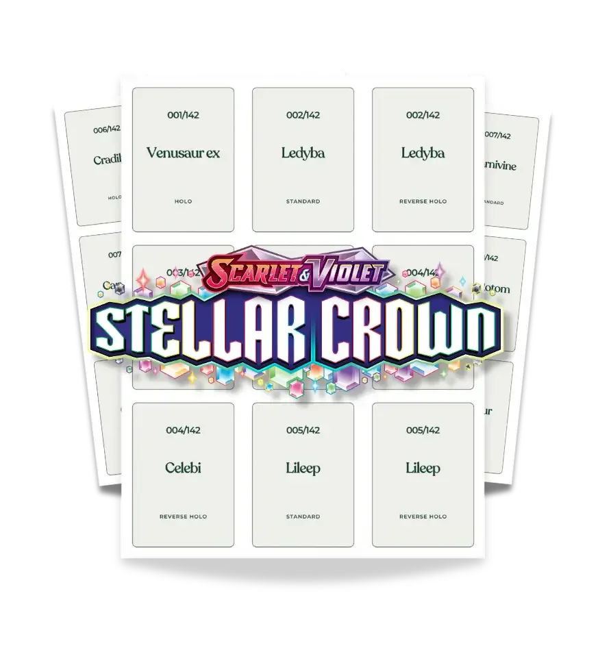 Stellar Crown Binder Placeholder Free