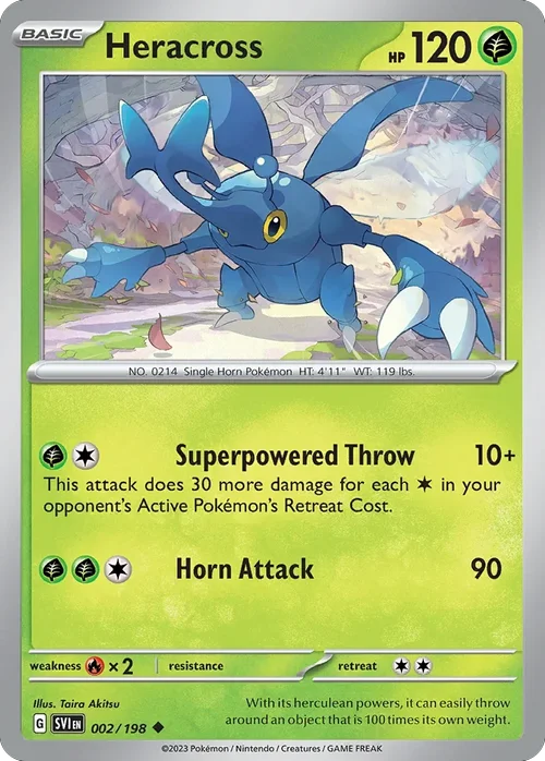 002/198 from Scarlet & Violet Uncommon Pokemon Card