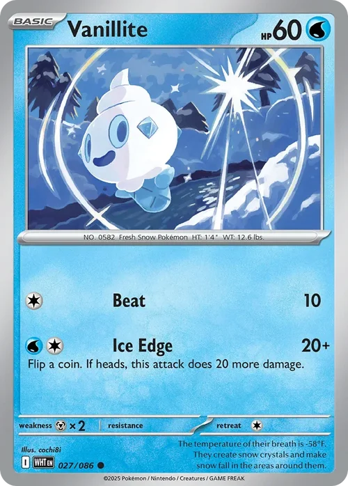 027/086 from White Flare Common Pokemon Card