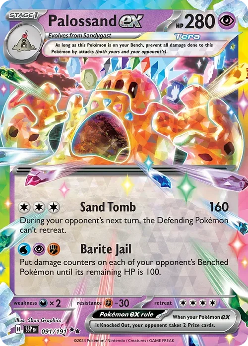 091/191 from Surging Sparks Card List Double Rare Pokemon Card