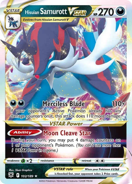 102/189 from Astral Radiance Ultra Rare Pokemon Card