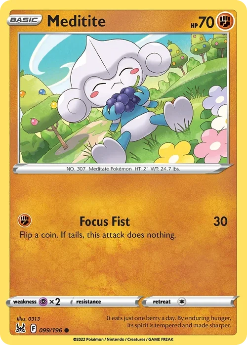 099/196 from Lost Origin Common Pokemon Card