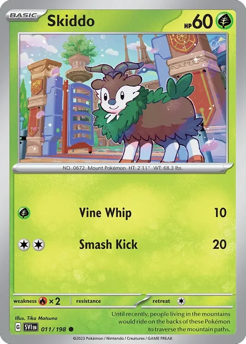 011/198 from Scarlet & Violet Common Pokemon Card