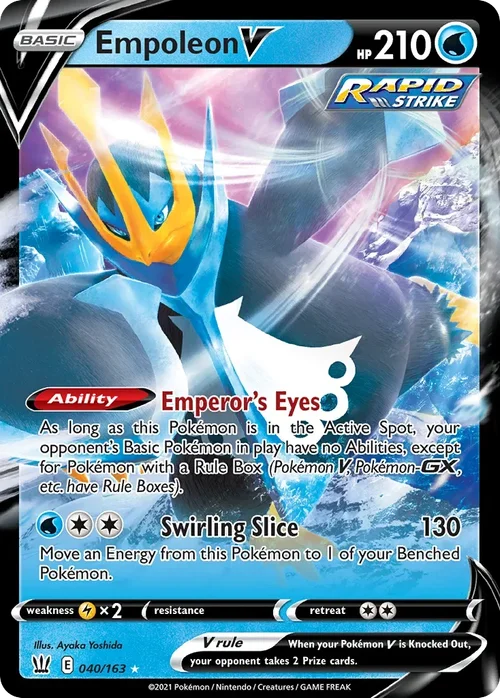 040/163 from Battle Styles Ultra Rare Pokemon Card