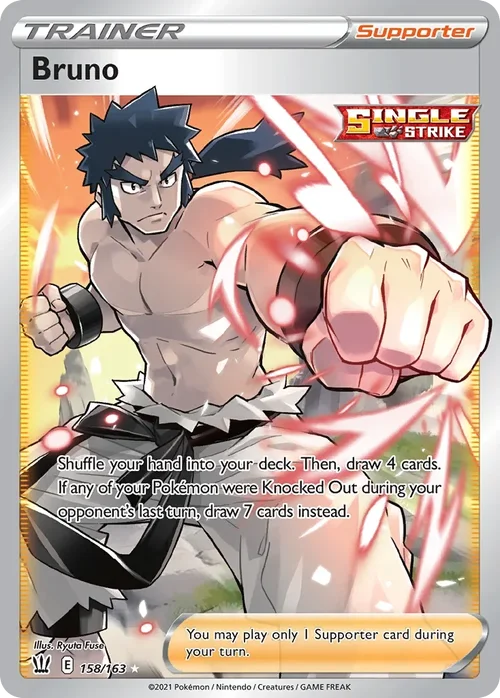158/163 from Battle Styles Full Art Trainer Card