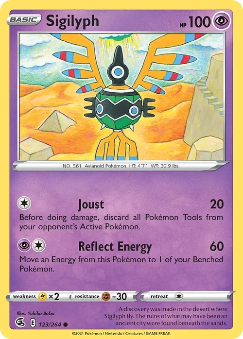 123/264 from Fusion Strike Common Pokemon Card
