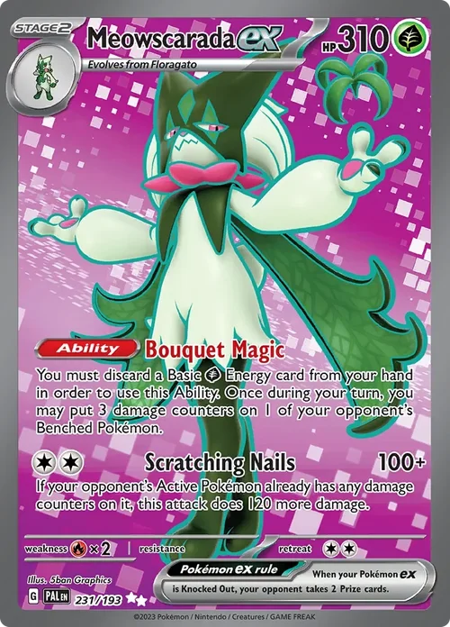231/193 from Paldea Evolved Ultra Rare Pokemon Card