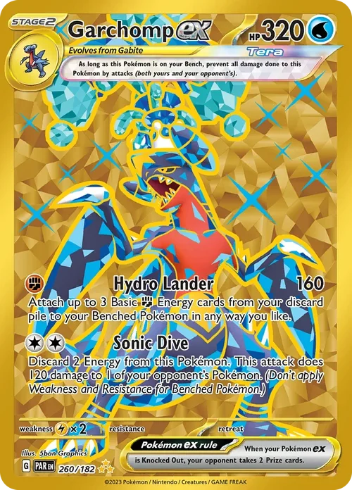 260/182 from Paradox Rift Hyper Rare Pokemon Card