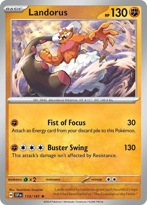 110/191 from Surging Sparks Card List Rare Pokemon Card