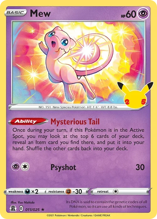 011/025 from Celebrations Holo Rare Pokemon Card