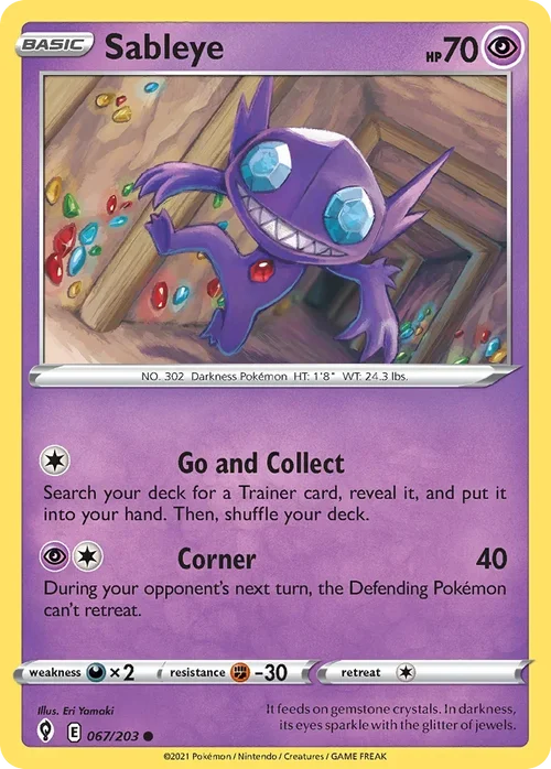 067/203 from Evolving Skies Common Pokemon Card