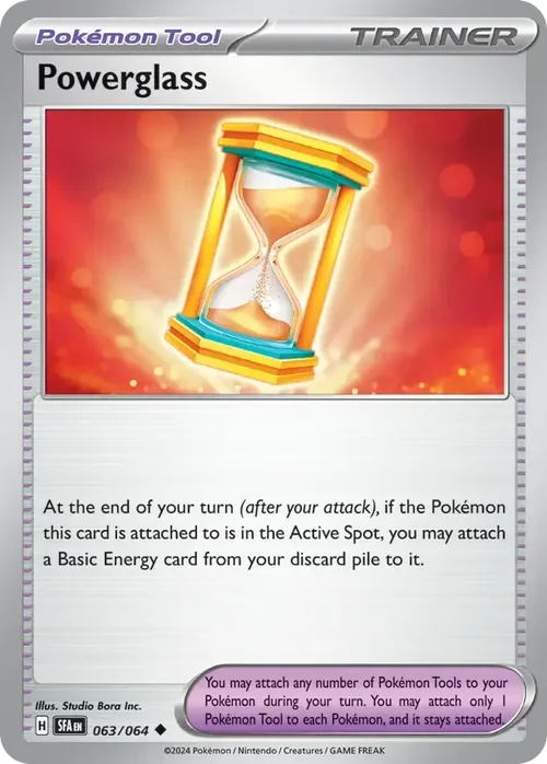 Powerglass 63 Pokemon card from Shrouded Fable set