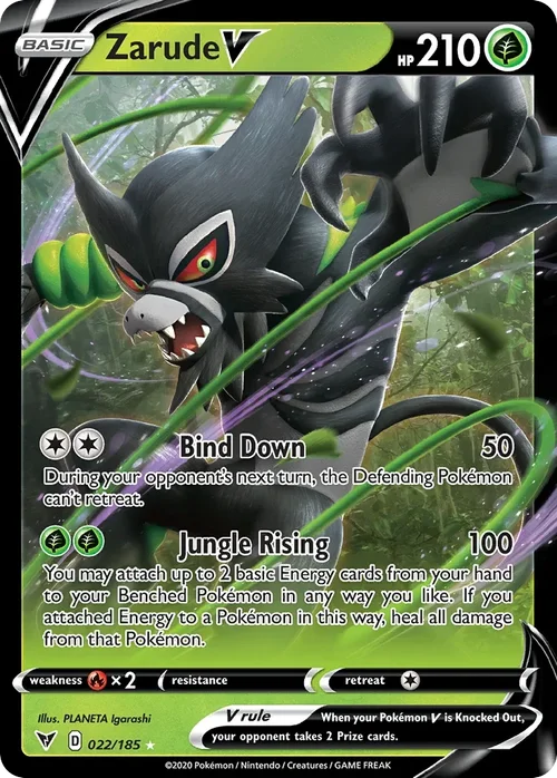 022/185 from Vivid Voltage Ultra Rare Pokemon Card
