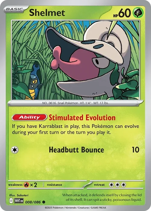 008/086 from White Flare Common Pokemon Card