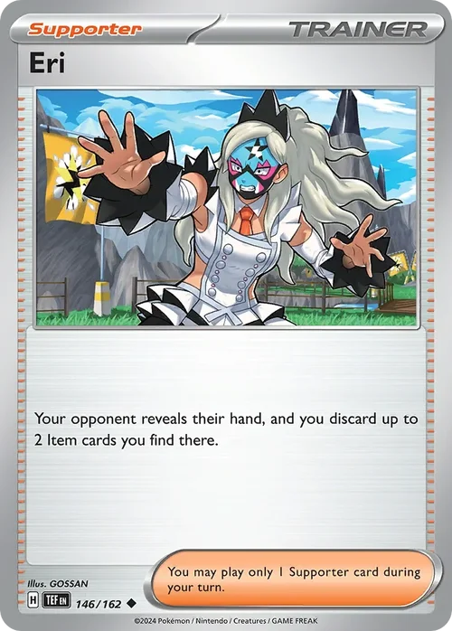 Eri 146 Pokemon card from Temporal Forces set