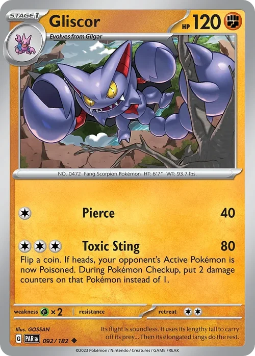 092/182 from Paradox Rift Uncommon Pokemon Card