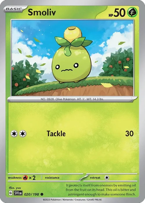020/198 from Scarlet & Violet Common Pokemon Card