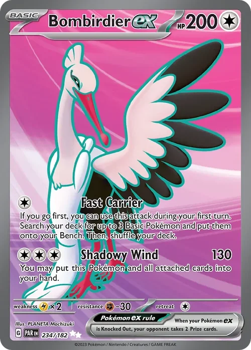 234/182 from Paradox Rift Ultra Rare Pokemon Card