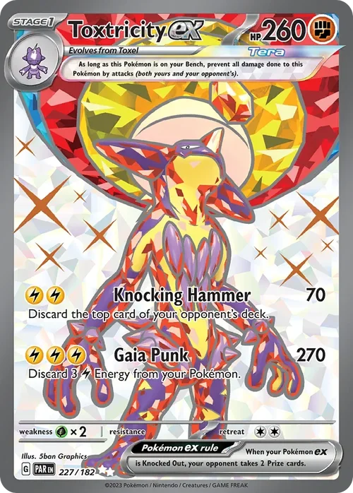 227/182 from Paradox Rift Ultra Rare Pokemon Card