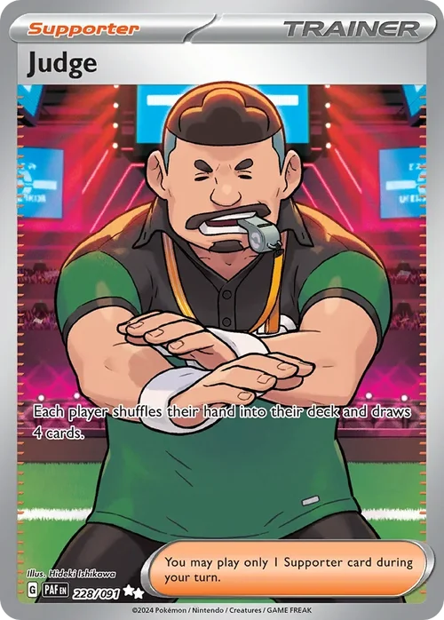 228/091 from Paldean Fates Ultra Rare Pokemon Card