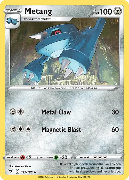 117/185 from Vivid Voltage Uncommon Pokemon Card