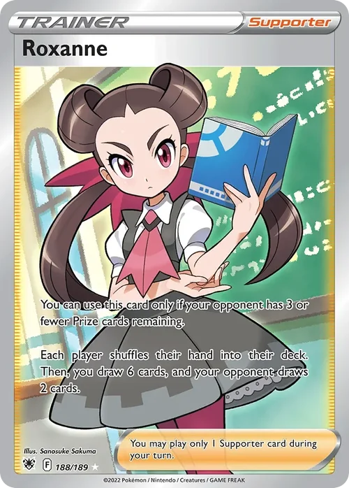 Roxanne 188 Pokémon card from Astral Radiance set