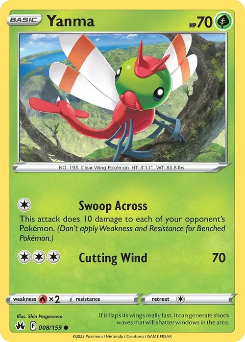 008/159 from Crown Zenith Common Pokemon Card