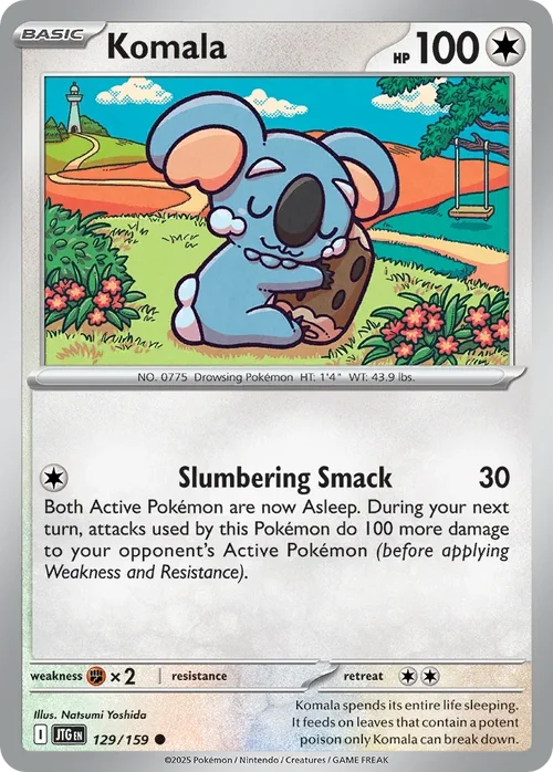 129/159 from Journey Together Common Pokemon Card
