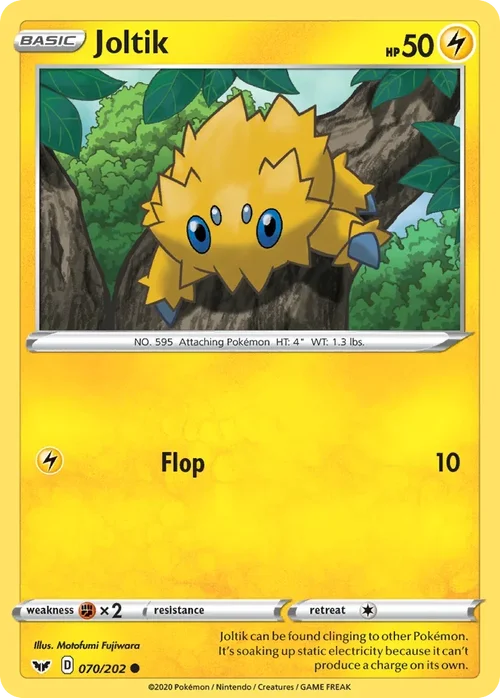070/202 from Sword & Shield Common Pokemon Card